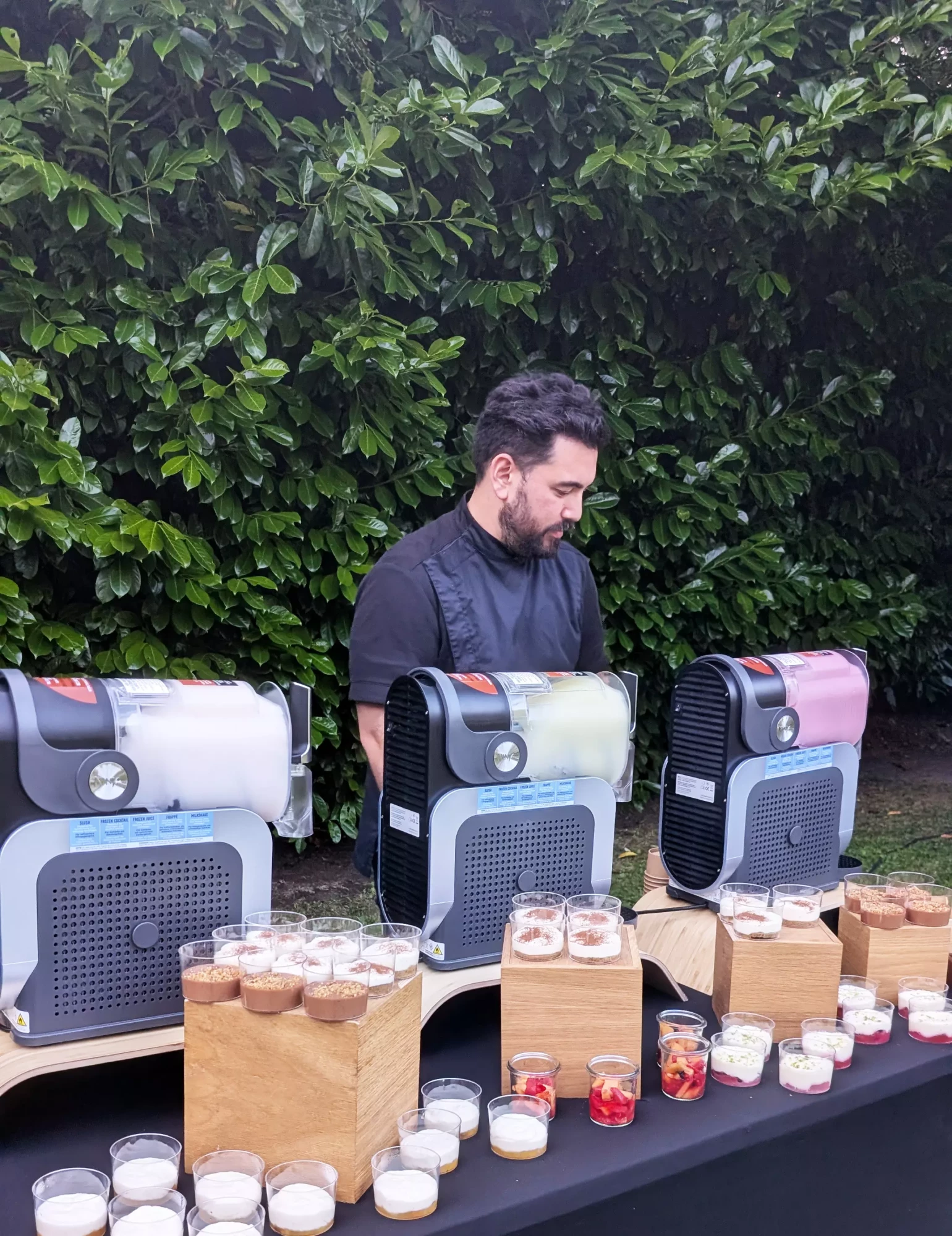 Le bar à granité & smoothie smacook traiteur idf