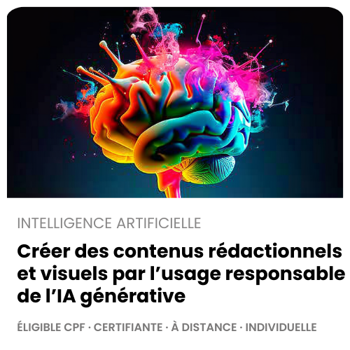 Créer des contenus avec l'IA