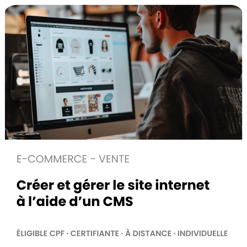 Créer et gérer le site internet