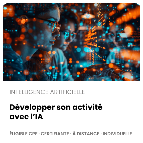 Développer son activité avec l'IA