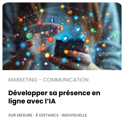 Développer sa présence en ligne