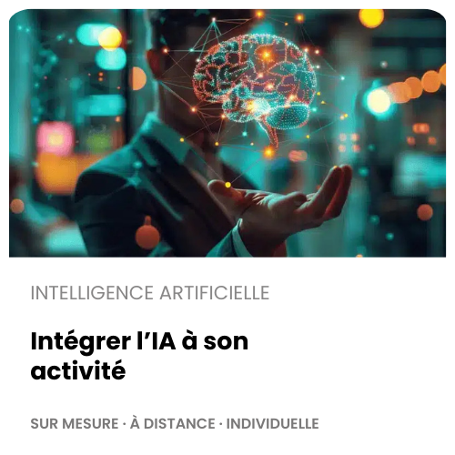 Intégrer l'IA à son activité